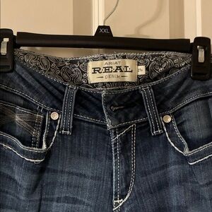 Ariat R.E.A.L. Dark Blue Denim Jeans